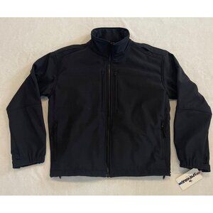 New Spiewak S318ZX Soft Shell Jacket Mens Large Dark Navy